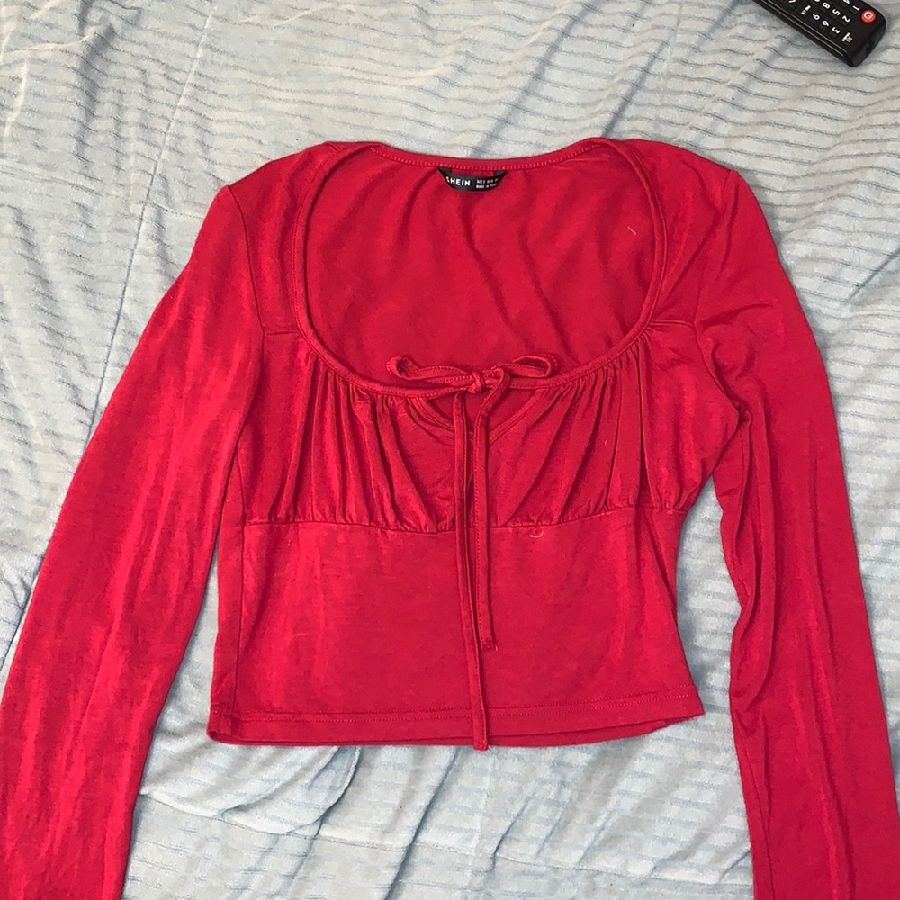 red long sleeve